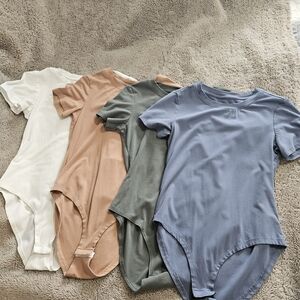 Women's Assorted Color Bodysuit Tops